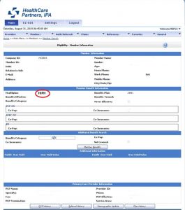 Identifying HCP Direct Patients – HCP